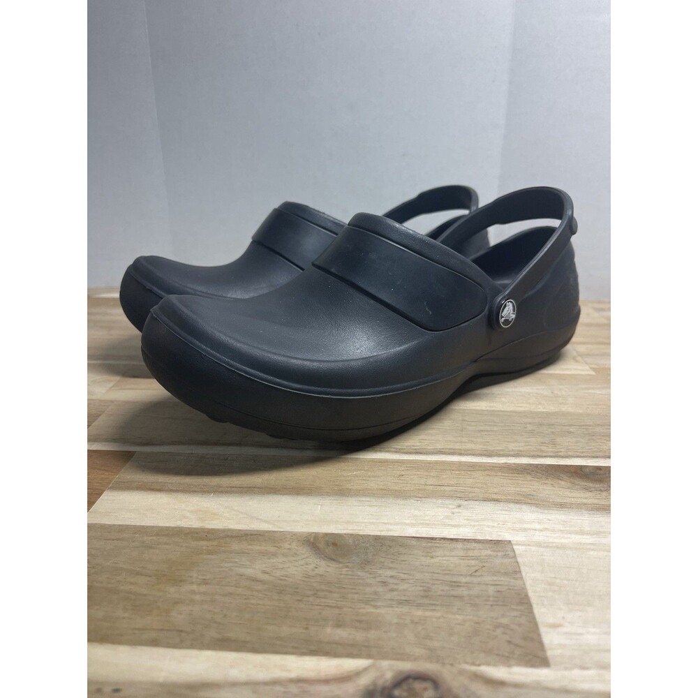Crocs Women’s Mercy Work Clog Black Slip Resistant Size 8